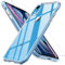 Fin2feel Coque pour iPhone XR, Coque iPhone XR Antichoc avec Verre Trempé Anti-Rayures, Étui de Protection pour iPhone XR Protection Militaire Souple TPU Bumper Housse pour iPhone XR - Transparent