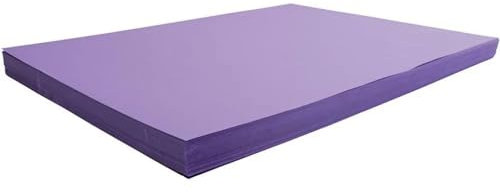 artdee® Bastelpapier Tonkarton 50 x 70 cm Einzelfarben Blankofarben 270 g/m² (Flieder, 10 Blatt)