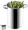 Casserole à asperges en acier inoxydable pour cuiseur à jambon 14 cm 3,2 l