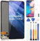 AMOLED LCD Écran pour Xiaomi Redmi Note 11 PRO/Redmi Note 11 PRO 5G 6.67'' Affichage pour Redmi Note 11 PRO 5G LCD Remplacement de l'écran Tactile Digitizer Full Assembly avec Outils