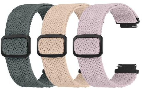 Ecogbd cinturino in nylon a sgancio rapido 16mm 18mm 20mm 22mm, cinturino sportivo traspirante morbido e regolabile, adatto per uomini e donne