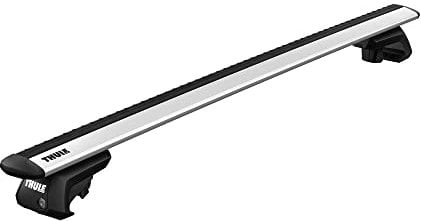 Thule WingBar Evo Dachträgersystem für VW Tiguan 5-dr MPV 2016- mit Erhöhte Reling Aluminum One-Size