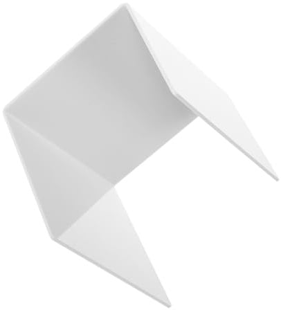 HONITANO Wimpernplatte Weiße Kunststoff Ablage für Wimpernverlängerungen | Minimalistischer Organizer mit Kissenständer, für Wimpernfärben und Workspace, Wimpernzubehör