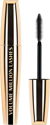 L'Oreal Mascara, Black, 10 ml (Pack of 6)
