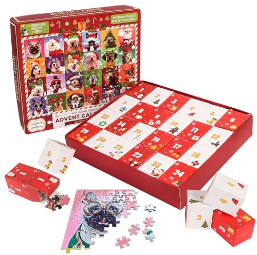 2026 Advent Calendar Jigsaw Puzzle, 1008 Piece Jigsaw Advent Calendar