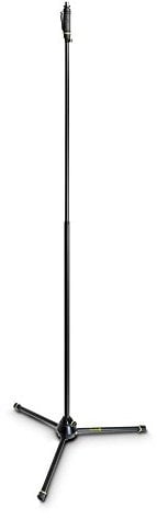 Gravity MS 431 HB - Mikrofonständer mit Dreibein-Klappfuß und 1-Hand Höhenverstellung bis 179 cm, schwarz