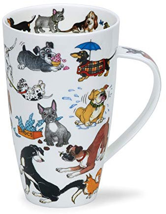 Dunoon Mug en porcelaine anglaise aboiements Mad Dogs Mug Henley fabriqu? en Angleterre