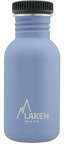 Bot. ac. inox Basic 500ml - Azul