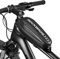 ROCKBROS Fahrrad Rahmentasche wasserdicht Oberrohrtasche für MTB Rennrad Faltrad Schwarz M 1,1L