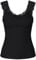 PIECES PCBARBERA Lace Top Noos Camiseta sin Mangas, Negro, L para Mujer