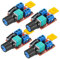 Gebildet 4pcs PWM Motor-Drehzahlsteller, DC 5V-35V 5A Einstellbarer Reversible, DC 6V 12V 24V 35V Variabler Spannungsregler Dimmer-Regler Schalten, mit LED-Anzeige und Schalterfunktion