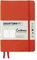 LEUCHTTURM1917 Outlines Notizbuch Paperback (B6+), Flexcover, 89 num. Seiten, 150 g/m² Seekartenpapier, Dotted, Wasserfest, Signal Orange
