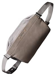 Bellroy Sling Mini Premium (4 Liter, Crossbody-Tasche aus Leder, Sonnenbrille, Smartphone, Brieftasche, kleine Alltagsgegenstände) - Storm Grey