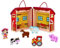 Tooky Toy Faltbare Feuerwache aus Holz