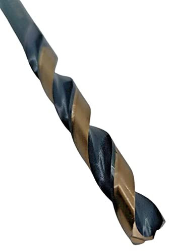 Metallbohrer HSS Turbobohrer Oxidierter Extrembohrer DIN338 Turbo-Spiralbohrer, Größen Name: 4 mm