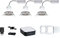 Bundle aus Paulmann 50135 Smart Home Zigbee Gateway + Paulmann 50134 Smart Home Wandschalter On/Off/Dimm + Paulmann 92962 SmartHome Zigbee Einbauleuchten-Set LED Coin Nova Plus 3x6,5W Tunable White