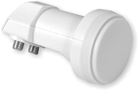 Inverto IDLP-WDB400-E1040-OPN Single Single-LNB Teilnehmer-Anzahl: 2 Feedaufnahme: 40mm Weiß
