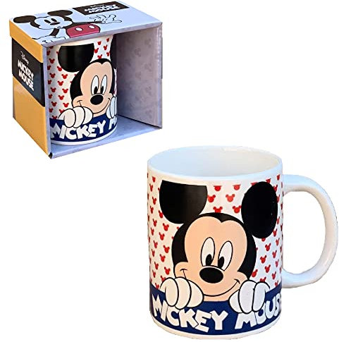Taza de cerámica, Mickey Mouse Disney, Mickey Mouse, taza de 350 ml, en caja