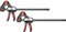 Toolcraft Einhandzwinge 300 x 85 mm 2er Set 1672282 Spann-Weite (max.):300 mm Ausladungs-Maße:85 mm