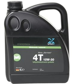 Spec-X Motoröl Bike 4T Street 4 Liter 10W-30 Teilsynthetisch