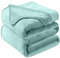 HOZY Kuscheldecke Flauschig Decke Fleecedecke - Kuscheldecke 220x240cm, Mint Grün, Decke Grün Sofa, XXL Fleecedecke Sofa Decken, Warm Wohndecke Couchdecke Hundedecke Sofadecke flauschig