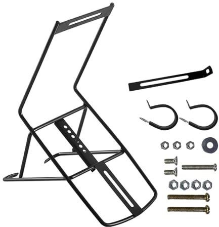 Dickly Cargo Pannier Fahrrad Gabel Rack Gepäckträger Zubehör Fahrrad Front Rack Träger Stamm Halter für Touring Rennrad