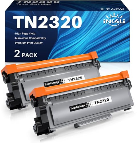 TN2320 Toner TN-2320 Kompatibel für Brother TN2320 TN-2310 Toner schwarz für Brother MFC-L2700DW MFC-L2700DN MFC-L2720DW HL-L2340DW HL-L2300D DCP-L2520DW DCP-L2540DN MFC-L2740DW HL-L2360DN (2 Schwarz)