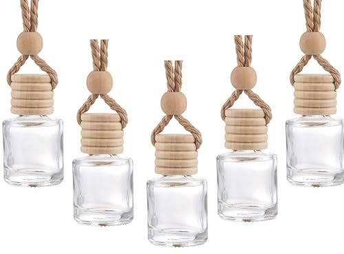 5 Pcs Simple Car Air Diffuser - Decorative Accessories for Cars, Bedrooms, Closets & Study Rooms
