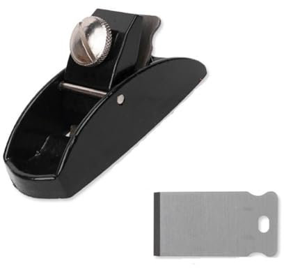 GOSIA 1 Set Mini-Hobelmaschine aus Metall, Fasenhobelmaschine, Handschub, kleine Hobelmaschine aus Stahl