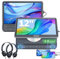 GOnavidio 12 HDMI Double Lecteur DVD Voiture indépendant, Lecteur DVD Portable avec 5 Heures Batterie,ecrans Voiture supporte la Carte USB/TF, MKV/MP4,Regarder des Films identiques/différents