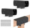 2-teiliges Pergola-Set, 3-Wege-T-Form, Pergola-Halterungs-Set für 4 x 4 (tatsächlich: 9,1 x 9,1 cm), rechtwinklige Eck-Halterungen mit Schrauben für Pavillons, Carports, Blockhütten und andere
