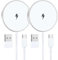 2Pack Mag-Safe Ladegerät 2M, 15W Wireless Charger für iPhone 16/15 Pro Max/15 Plus/15 Pro/15/14/14 Plus/13/12,Induktive Ladestation iPhone Kontaktloses Ladegerät Induktives iPhone Ladegerät Kabelloses
