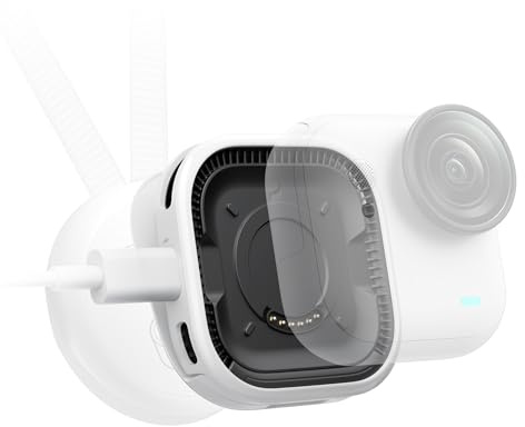 Insta360 GO Ultra FOMO-Flexi-Halterung | Magnetische Montage und freihändiges Filmen mit Aluminium-Konstruktion für Insta360 Go Ultra