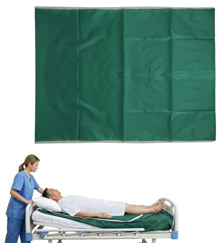 95x75cm Patienten-Gleitlaken Gleittuch für Bettlägerige Patienten-Gleittuch | Rutschtuch Pflege für Pflege, Senioren & Betttransfer – Waschbar, Wiederverwendbar für Patientenlifter