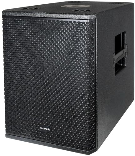 Citronic | CORVA 12-Inch Active Subwoofer | 1400W Max Powered DJ PA Bass Speaker with DSP, USB Control & 18mm Plywood Enclosure | Professional Sound for Stage, Home Cinema & Outdoor Events
