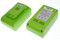 vhbw 2X Batteries Remplacement pour Greenworks 29322, 29807, 29837, 29842, 29852, G24B2 pour Outil électrique (5000 mAh, Li-ION, 24 V)