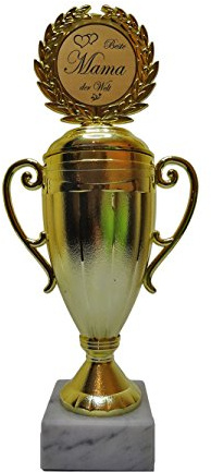 RaRu Geschenk-Pokal für viele verschiedene Anlässe (Bester Bruder der Welt)