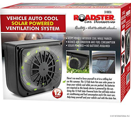 BARGAINS-Galore® 16 Pedestal OSCILLATING Stand Fan Desk Mini Fans Electric Tower Standing Home Office (Solar Powered Fan)