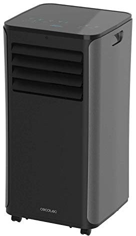 Cecotec Climatizzatore portatile ForceClima 9150 Heating. Grande flusso d'aria 400 m³ / h, 2270 frigoriferi, clima 4 in 1, timer 24 ore, classe di efficienza energetica A, colore nero
