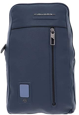 Piquadro CA5106AO Umhängetasche, blau, personalisierbar