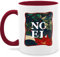 Tasse Tassen 325ml - Weihnachtstasse Weihnachten - Noel - 325 ml - Bordeauxrot - christmas mug weihnachtliches weihnachtstassen swiateczne wichteltassen weinachts kinder merry x-mas weihnachts