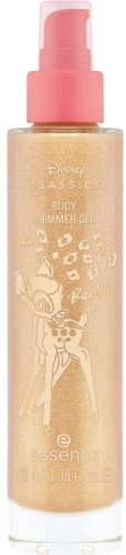 essence Disney Classics Bambi body shimmer gel, Nr. 01 Woodland, gold, feuchtigkeitsspendend, glättend (100ml)