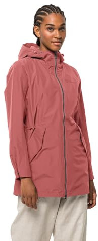Jack Wolfskin Dakar Parka W, Donna, Faded Rose, XS