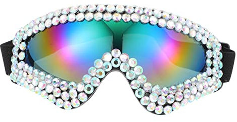 Parliky Trendy Es Sunes für Frauen Übergroße Sonnenbrillen Frauen Karneval Party Brille