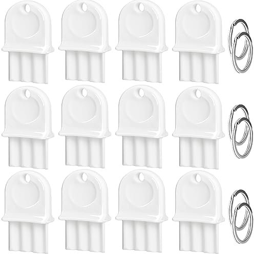 12 Stück Papierhandtuchspender, Schlüssel, Hartplastik, universeller Waffel-Toilettenpapierspender, Schlüssel für Toilettenpapierspender mit Waffelschloss, 12 Stück