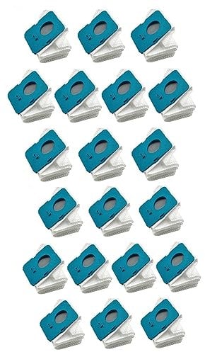 VCA-ADB95 Sacs à poussière compatibles avec aspirateur sans fil pour Samsung Besoke Jet - Sacs de rechange jetables de grande capacité - Ensemble d'accessoires tout-en-un pour station de nettoyage