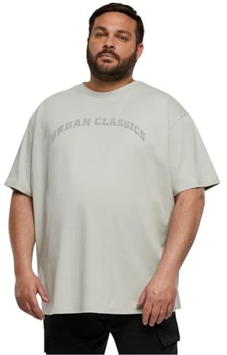 Urban Classics Herren T-Shirt Oversized Gate Tee lightasphalt M