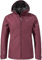 Schöffel Damen Ins Jacket Style Wildkar WMS, wetterfeste, wärmende Outdoorjacke mit 2-Wege-Stretch, atmungsaktiver, wasserdichter Anorak mit verstellbarer Kapuze, acai, 42