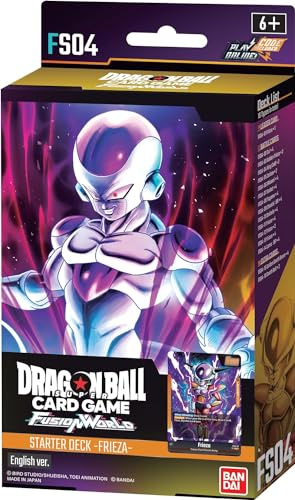 LMS Trading Dragon Ball Super Card Game: Starter Deck - Frieza - Fusion World (FS04) - Englisch - 2 Spieler - 30 Minuten Spieldauer Grußkarte