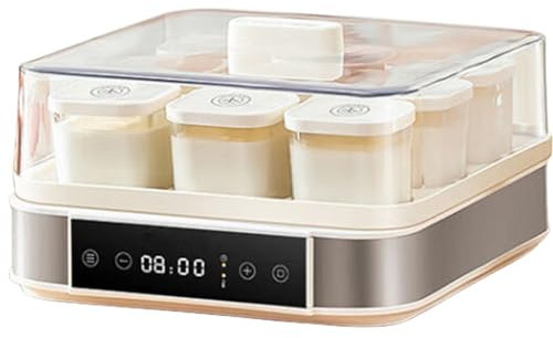 Pasta Cooker,Automatic Small Yogurt Maker, Home DIY Yoghourt Container Constant Temperature Yogurt Natto Fermentation Machine Rice Wine Maker, for Yoghurt, Dough And Natto